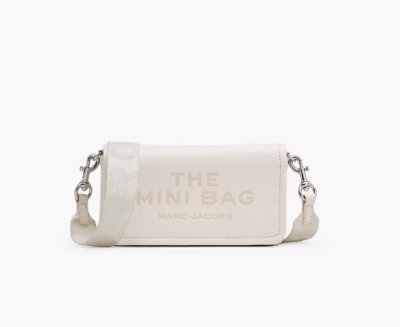 THE LEATHER MINI BAG WHITE